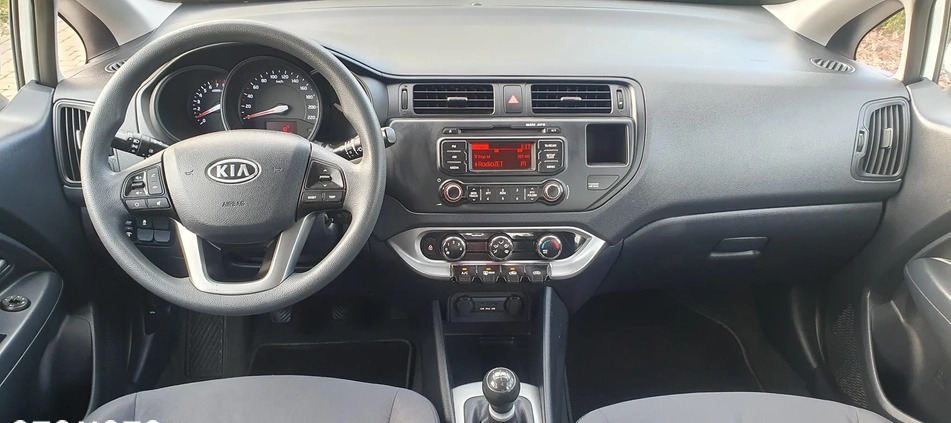 Kia Rio cena 27800 przebieg: 131000, rok produkcji 2012 z Krosno małe 326